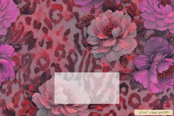 Download Floral Leopard Pink Purple Pattern - Purple Collection