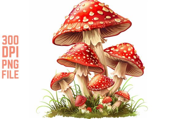 Download Enchanted Mushrooms Clipart - Premium Resources