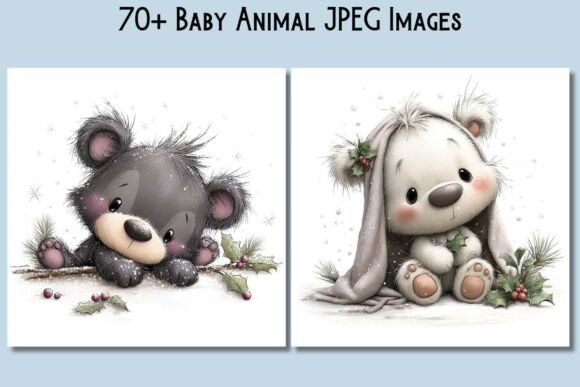 Download Baby Animal Clipart JPEG Bundle - Jpeg Collection