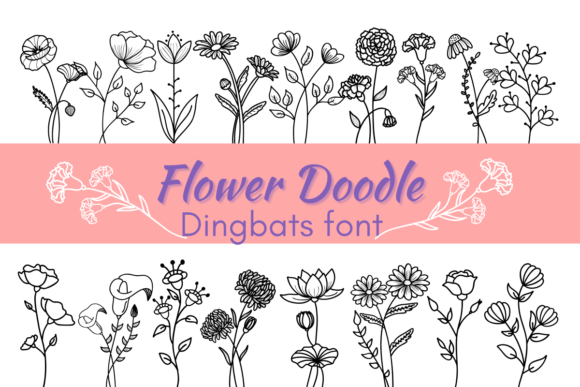 Download Flower Doodle - Doodle Collection