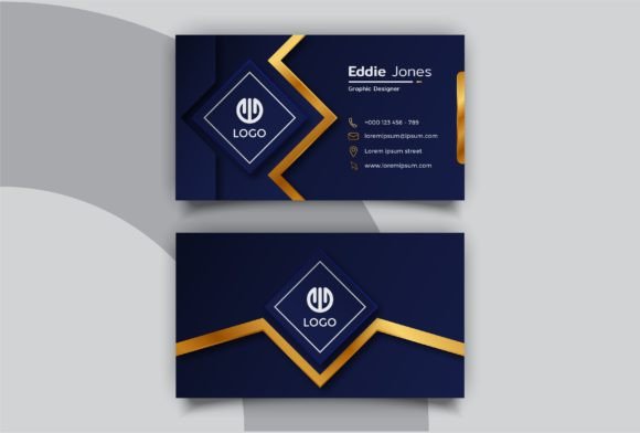 Download Luxury Golden Business Card Design - Premium Resources